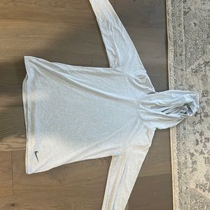 Nike hooded shirt size large